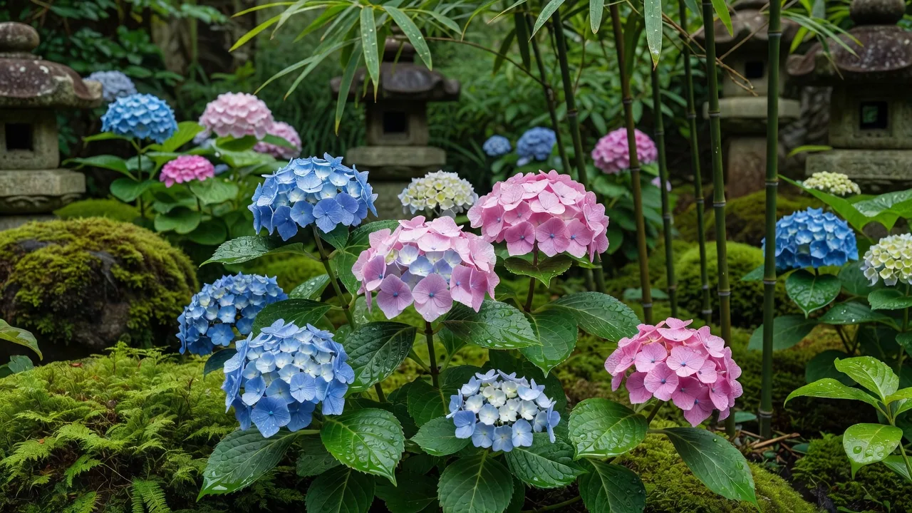 紫陽花