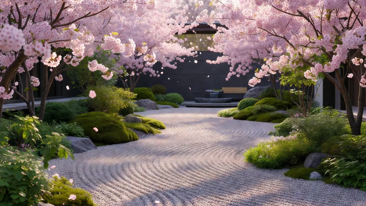 桜と四季の植栽